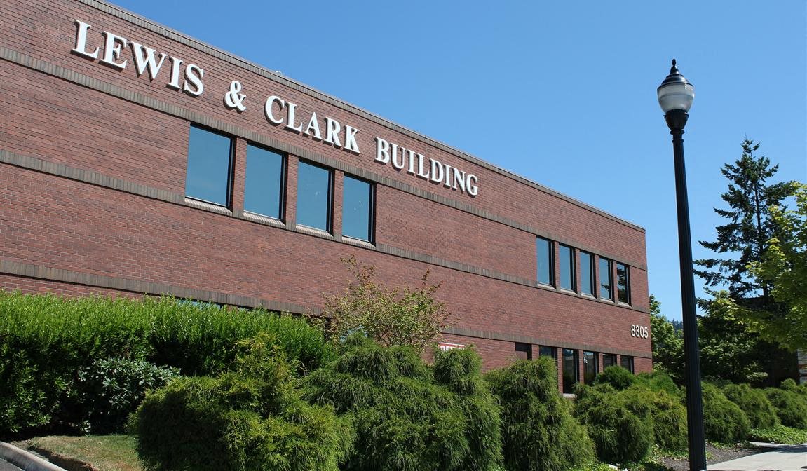 The Lewis & Clark Building in Clackamas Oregon Building Exterior